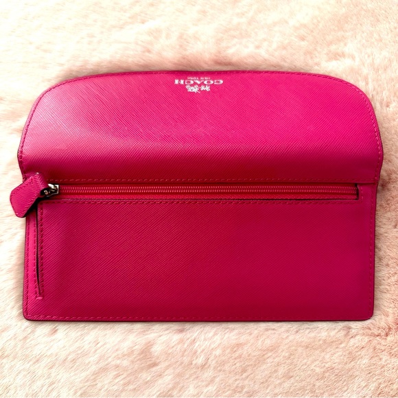 Coach Slim Pink Wallet - Picture 3 of 5